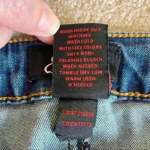 Earl Jeans Embroidered Flower Multicolor Denim Skinny Ankle Jeans 4 - Picture 7 of 13